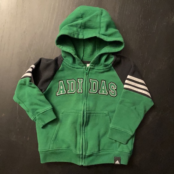 Adidas zip up sweater size 24M - Picture 6 of 6